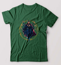 Load image into Gallery viewer, Doctor Strange Superhero T-Shirt for Men-S(38 Inches)-Dark Green-Ektarfa.online

