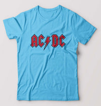 Load image into Gallery viewer, ACDC T-Shirt for Men-Light Blue-Ektarfa.online
