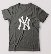 Load image into Gallery viewer, New York Yankees T-Shirt for Men-Charcoal-Ektarfa.online

