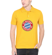 Load image into Gallery viewer, Bayern Munich Polo T-Shirt for Men-Yellow-Ektarfa.online
