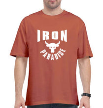 Load image into Gallery viewer, Iron Paradise Oversized T-Shirt for Men-Coral-Ektarfa.online
