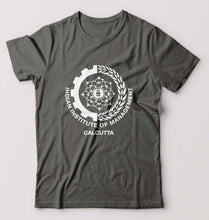 Load image into Gallery viewer, IIM Calcutta T-Shirt for Men-Charcoal-Ektarfa.online
