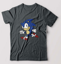 Load image into Gallery viewer, Sonic T-Shirt for Men-Steel Grey-Ektarfa.online
