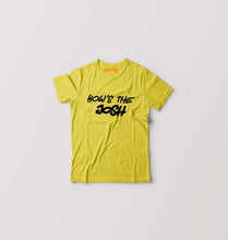 Load image into Gallery viewer, How&#39;s The Josh Kids T-Shirt for Boy/Girl-Yellow-Ektarfa.online
