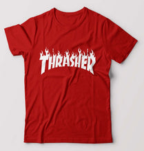 Load image into Gallery viewer, Thrasher T-Shirt for Men-Red-Ektarfa.online
