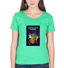 Load image into Gallery viewer, Scooby-Doo T-Shirt for Women-flag green-Ektarfa.online
