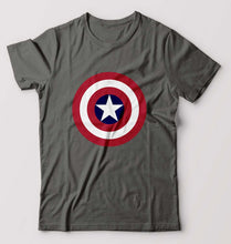 Load image into Gallery viewer, Captain America T-Shirt for Men-Charcoal-Ektarfa.online

