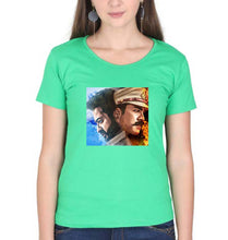 Load image into Gallery viewer, RRR T-Shirt for Women-flag green-Ektarfa.online
