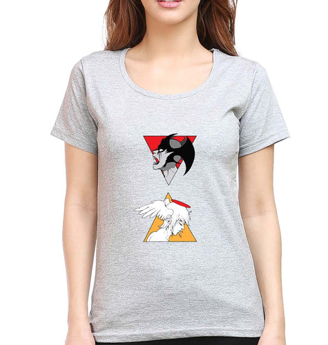 CryBaby Game T-Shirt for Women-Grey Melange-Ektarfa.online