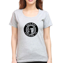 Load image into Gallery viewer, Nate Diaz UFC T-Shirt for Women-Grey Melange-Ektarfa.online
