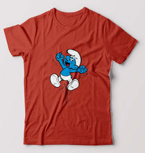 Load image into Gallery viewer, The Smurfs T-Shirt for Men-Brick Red-Ektarfa.online
