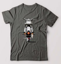 Load image into Gallery viewer, Bullet With Your Number - royal enfield T-Shirt for Men-Charcoal-Ektarfa.online
