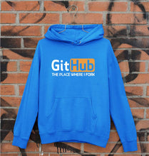 Load image into Gallery viewer, GitHub Unisex Hoodie for Men/Women-Royal Blue-Ektarfa.online

