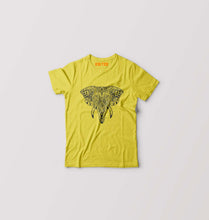 Load image into Gallery viewer, ETHINIC_ELEPHANT Kids T-Shirt for Boy/Girl-Yellow-Ektarfa.online

