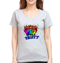 Load image into Gallery viewer, Trippy T-Shirt for Women-Grey Melange-Ektarfa.online
