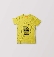 Load image into Gallery viewer, Kaws Kids T-Shirt for Boy/Girl-Yellow-Ektarfa.online
