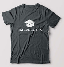 Load image into Gallery viewer, IIM C Calcutta T-Shirt for Men-Steel grey-Ektarfa.online
