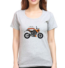 Load image into Gallery viewer, Duke T-Shirt for Women-Grey Melange-Ektarfa.online
