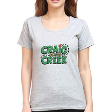 Load image into Gallery viewer, Craig of the Creek T-Shirt for Women-Grey Melange-Ektarfa.online
