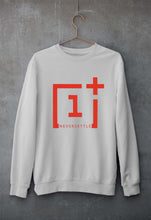 Load image into Gallery viewer, OnePlus Unisex Sweatshirt for Men/Women-Grey Melange-Ektarfa.online
