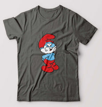 Load image into Gallery viewer, Papa Smurf T-Shirt for Men-Charcoal-Ektarfa.online
