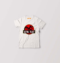 Load image into Gallery viewer, Gym Rat Kids T-Shirt for Boy/Girl-White-Ektarfa.online
