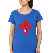 Load image into Gallery viewer, Daredevil T-Shirt for Women-Royal Blue-Ektarfa.online
