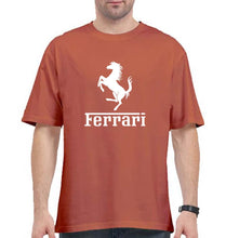 Load image into Gallery viewer, Ferrari F1 Oversized T-Shirt for Men-Coral-Ektarfa.online
