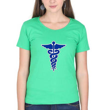 Load image into Gallery viewer, Doctor T-Shirt for Women-flag green-Ektarfa.online
