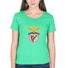 Load image into Gallery viewer, Benfica T-Shirt for Women-flag green-Ektarfa.online
