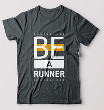 Load image into Gallery viewer, Runner Running T-Shirt for Men-Steel grey-Ektarfa.online
