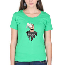 Load image into Gallery viewer, Nate Diaz UFC T-Shirt for Women-flag green-Ektarfa.online
