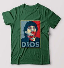Load image into Gallery viewer, Diego Maradona T-Shirt for Men-Dark Green-Ektarfa.online
