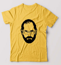 Load image into Gallery viewer, Steve Jobs T-Shirt for Men-Golden Yellow-Ektarfa.online
