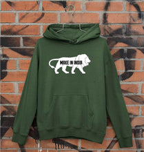 Load image into Gallery viewer, Make in India Unisex Hoodie for Men/Women-Dark Green-Ektarfa.online
