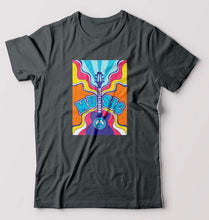 Load image into Gallery viewer, Psychedelic T-Shirt for Men-Steel grey-Ektarfa.online
