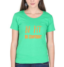 Load image into Gallery viewer, Gym Fit T-Shirt for Women-Flag Green-Ektarfa.online

