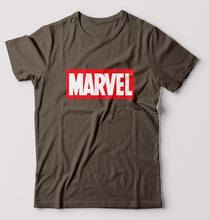 Load image into Gallery viewer, Marvel T-Shirt for Men-Olive green-Ektarfa.online
