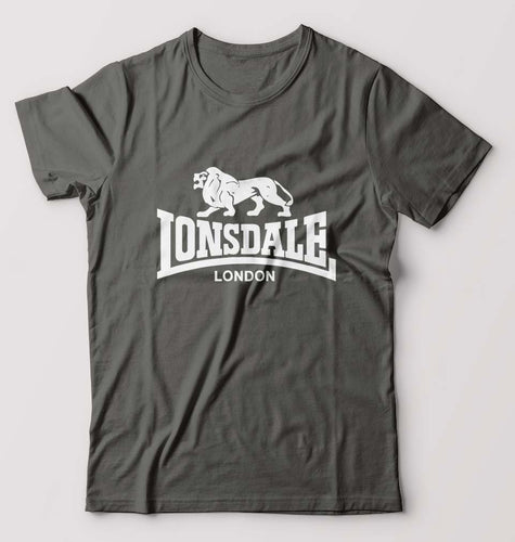 Lonsdale T-Shirt for Men-Charcoal-Ektarfa.online