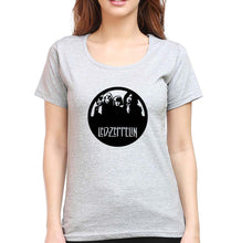Load image into Gallery viewer, Led Zeppelin T-Shirt for Women-Grey Melange-Ektarfa.online
