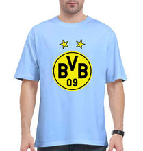 Load image into Gallery viewer, Borussia Dortmund Oversized T-Shirt for Men-Baby Blue-Ektarfa.online
