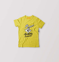 Load image into Gallery viewer, Rabbit Bunny Kids T-Shirt for Boy/Girl-Yellow-Ektarfa.online

