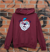 Load image into Gallery viewer, Bear Unisex Hoodie for Men/Women-Maroon-Ektarfa.online
