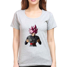 Load image into Gallery viewer, Goku Anime T-Shirt for Women-Grey Melange-Ektarfa.online
