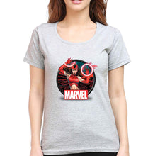 Load image into Gallery viewer, Scarlet Witch Wanda T-Shirt for Women-Grey Melange-Ektarfa.online
