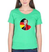 Load image into Gallery viewer, Money Heist Berlin T-Shirt for Women-flag green-Ektarfa.online
