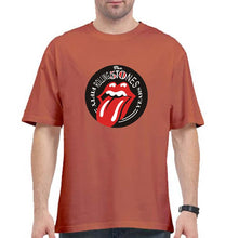 Load image into Gallery viewer, Rolling Stones Oversized T-Shirt for Men-Coral-Ektarfa.online

