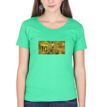 Load image into Gallery viewer, Pele T-Shirt for Women-Flag Green-Ektarfa.online
