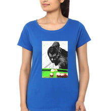 Load image into Gallery viewer, Ronnie O&#39;Sullivan Snooker T-Shirt for Women-Royal Blue-Ektarfa.online
