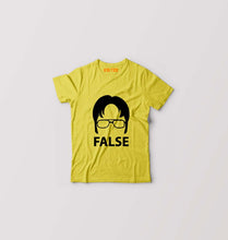 Load image into Gallery viewer, Dwight Schrute Kids T-Shirt for Boy/Girl-Yellow-Ektarfa.online
